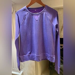 lululemon athletica Purple Sweatshirt